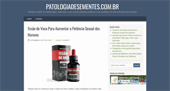 Desktop Screenshot of patologiadesementes.com.br